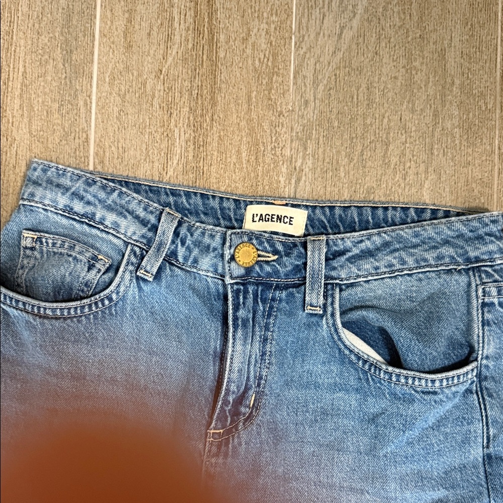 L'AGENCE Light Blue Denim Jeans